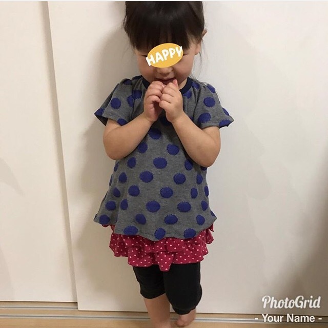 フリルＴシャツ　９０サイズ　モニター