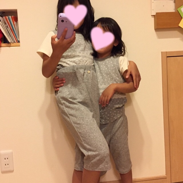 夏パジャマ１　着画１