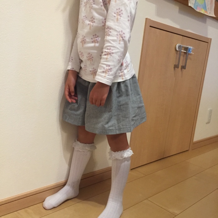 ギャザーキュロット