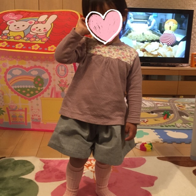 ギャザーキュロット