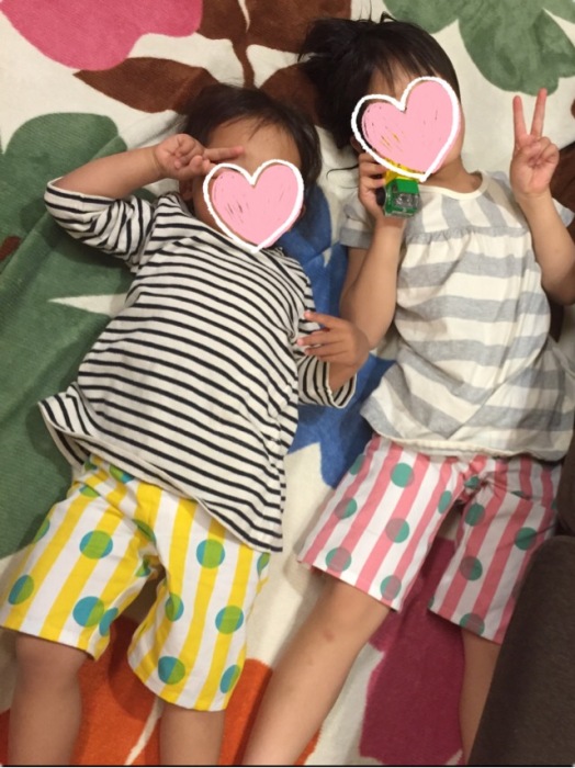 簡単ハーフパンツ１