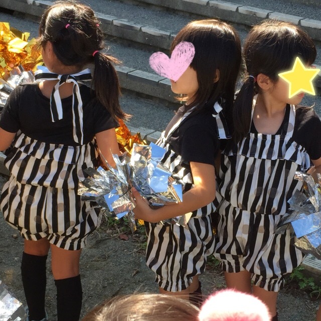 年長運動会 鼓隊 衣装