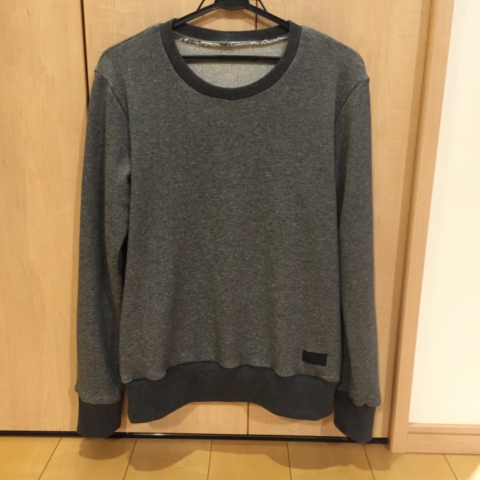 PALLET　セットインタイトトレーナー　１７５　チャコール