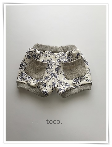 toco.　GIRLS　SWEAT　SHORTS