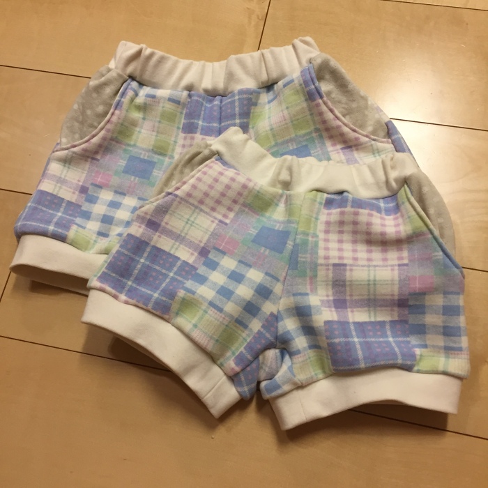 おそろいGIRLS SWEAT SHORTSでお出かけ！