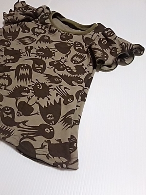 ソーイング・ママclub　フリルＴシャツモニター１