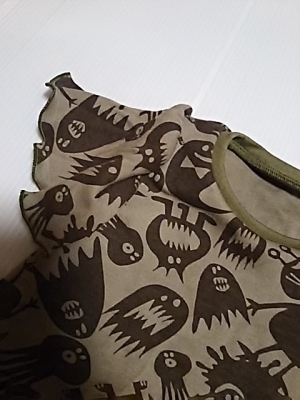 フリルＴシャツ　モニター作品１