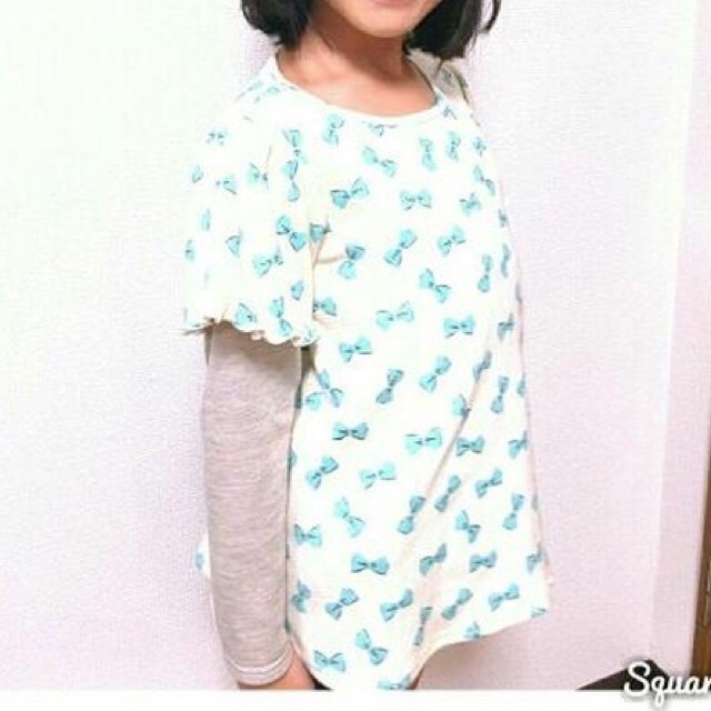 フリルＴシャツ　１３０サイズ　モニター作品