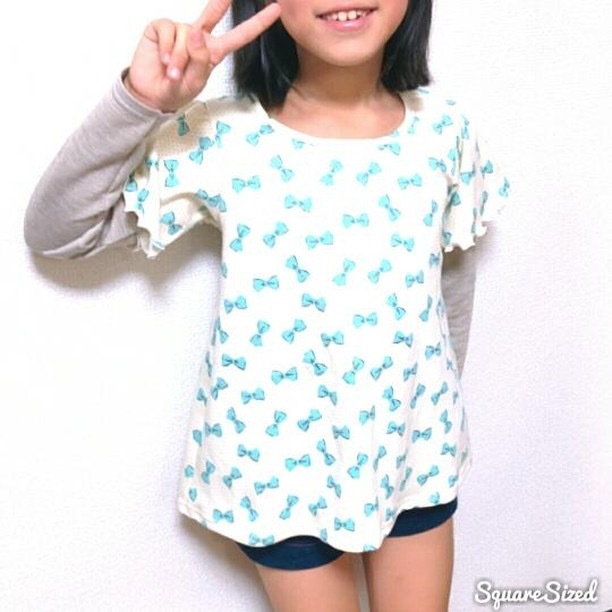 フリルＴシャツ　１３０サイズ　モニター作品